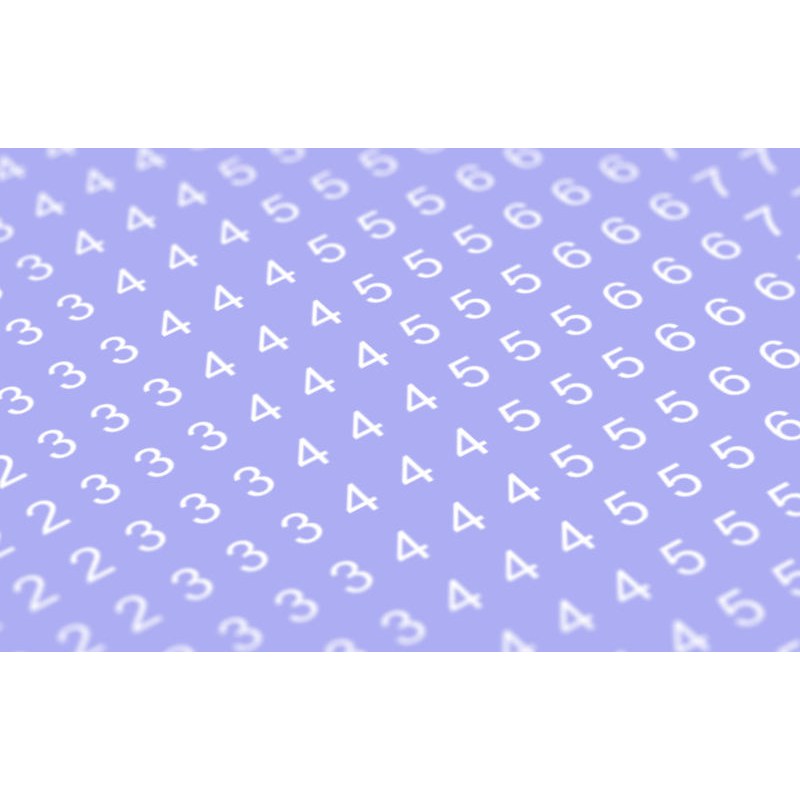 Matho Models Decal Numbers - 2.5mm white type 1 80050 additional image 4
