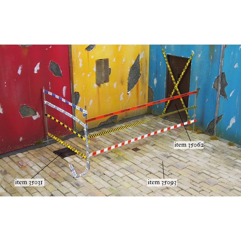 Matho Models Double Sided Warning and Caution Tape A - English 1/35 35108 additional image 4