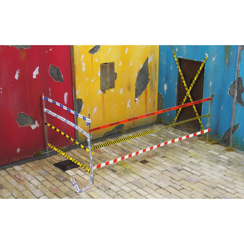 Matho Models Double Sided Warning and Caution Tape A - English 1/35 35108