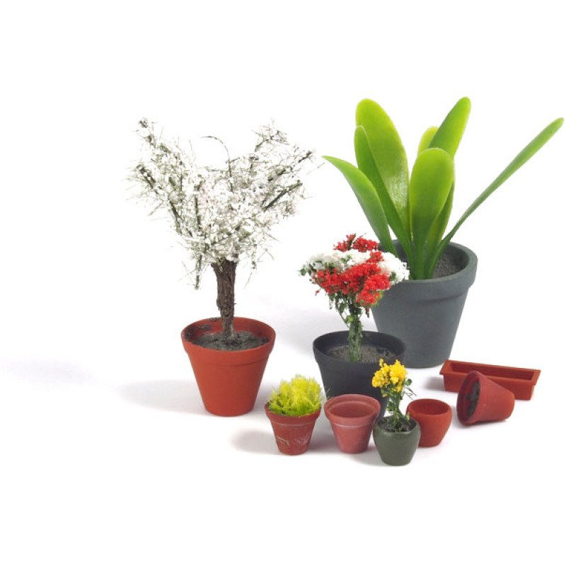 Matho Models Flower Pots 1/35 35043