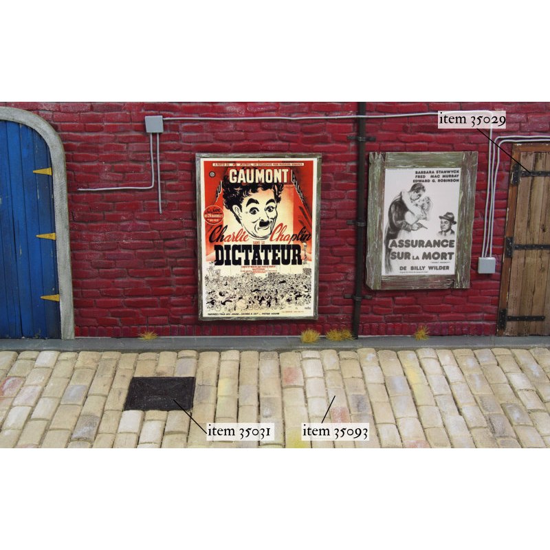 Matho Models French Movie Posters - 1940s, 50s, 60s & 70s 1/35 35113 additional image 2