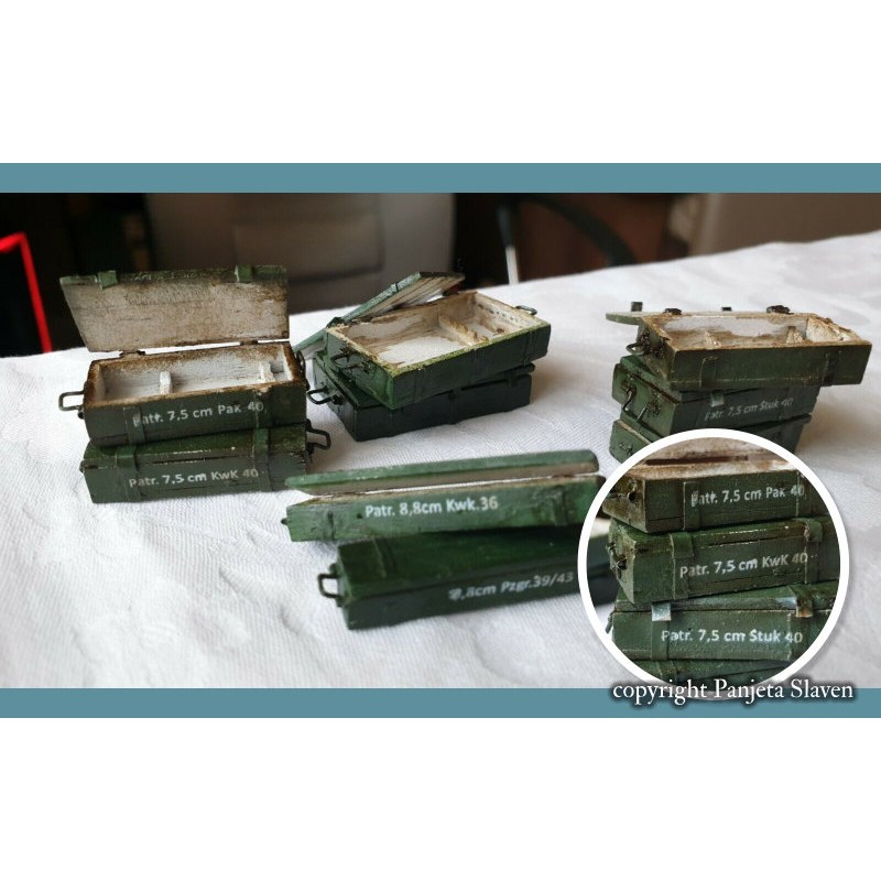 Matho Models German Crate Markings (airbrush templates) 1/35 35006 additional image 4