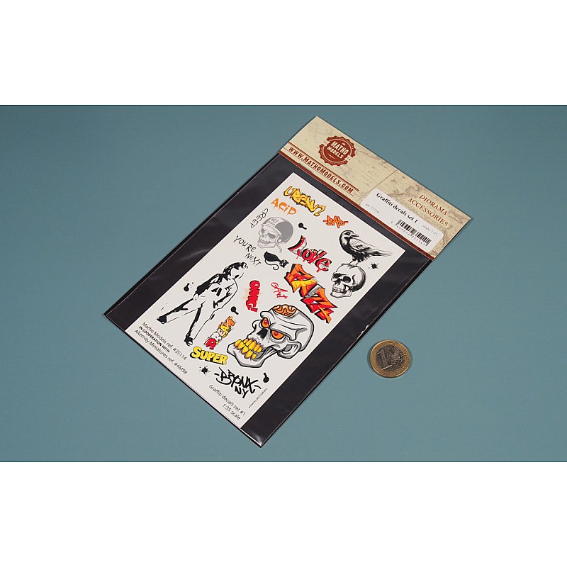 Matho Models Graffiti decals set 1 1/35 35114 additional image 7