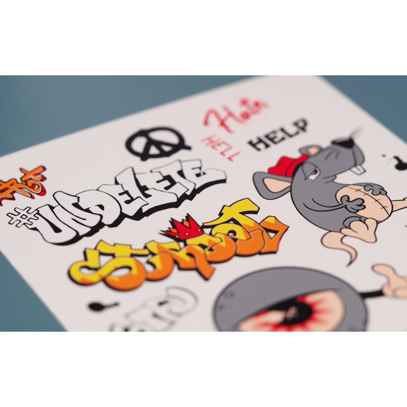 Matho Models Graffiti decals set 2 1/35 35122 additional image 6