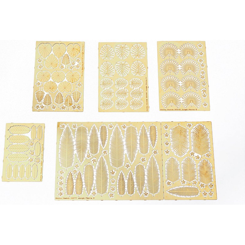 Matho Models Jungle Plants Set 1 1/35 35082 additional image 2