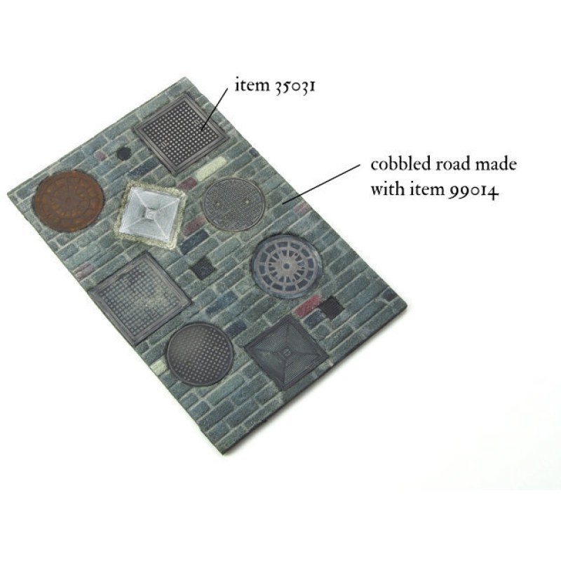 Matho Models Manhole Covers 1/35 35031 additional image 2