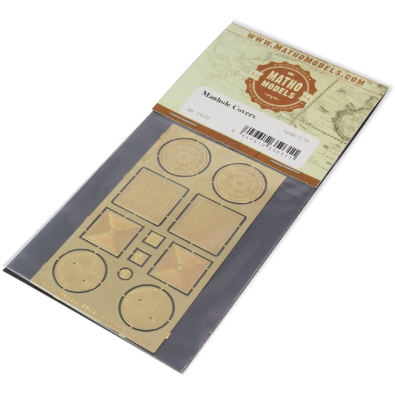 Matho Models Manhole Covers 1/35 35031 additional image 4