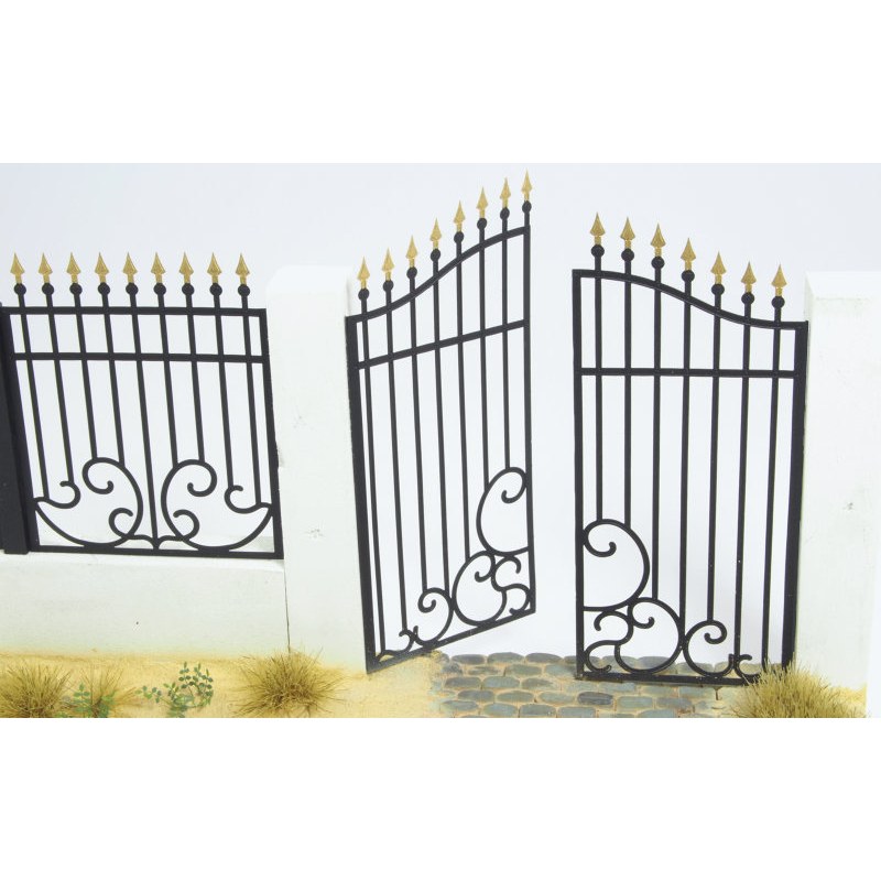 Matho Models Metal Fence A - big set with gate 1/35 35086 additional image 6