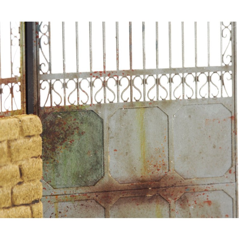Matho Models Metal Fence B - big set with gate 1/35 35087 additional image 3