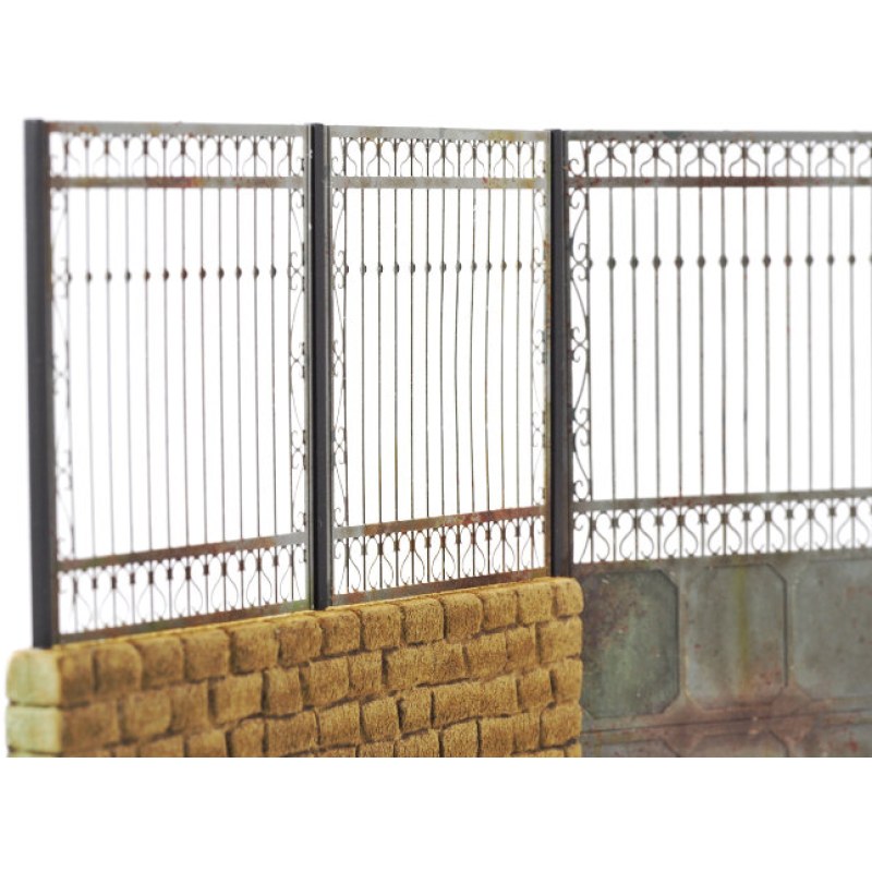 Matho Models Metal Fence B - big set with gate 1/35 35087 additional image 5