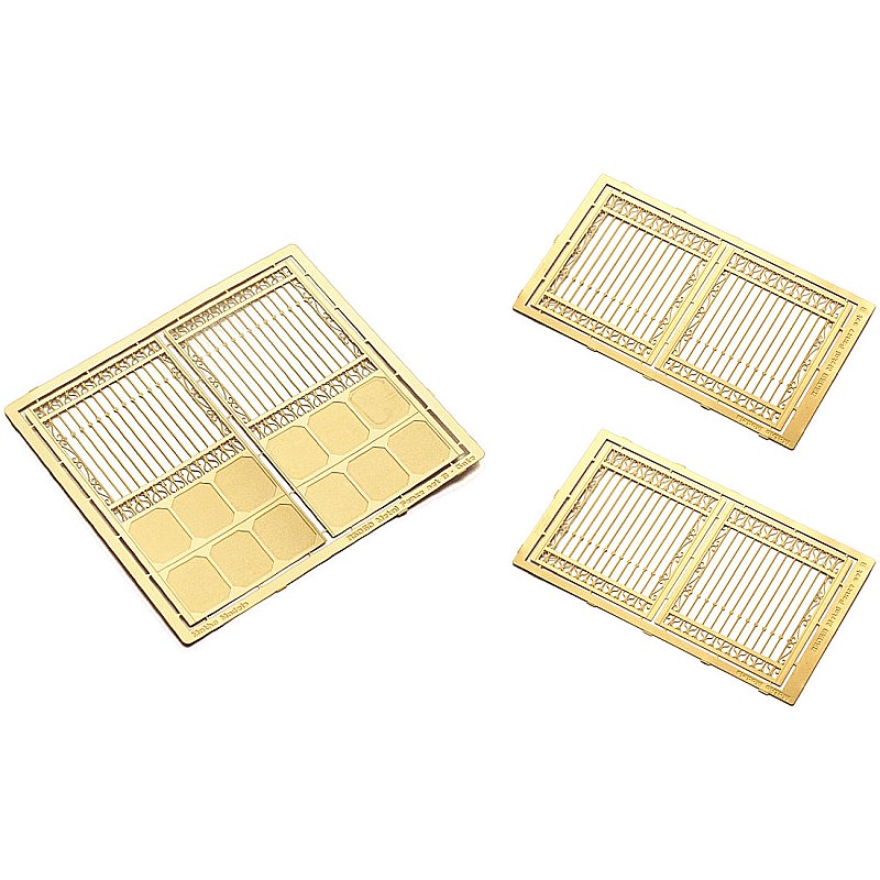 Matho Models Metal Fence B - big set with gate 1/35 35087 additional image 7
