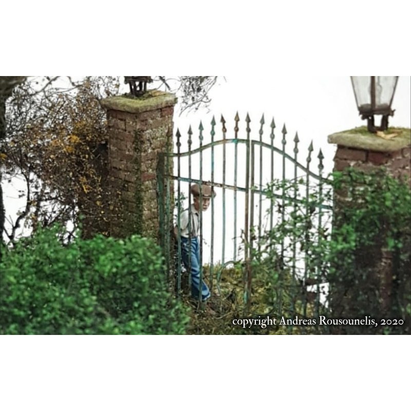 Matho Models Metal Fence Set A - Gate 1/35 35016 additional image 6