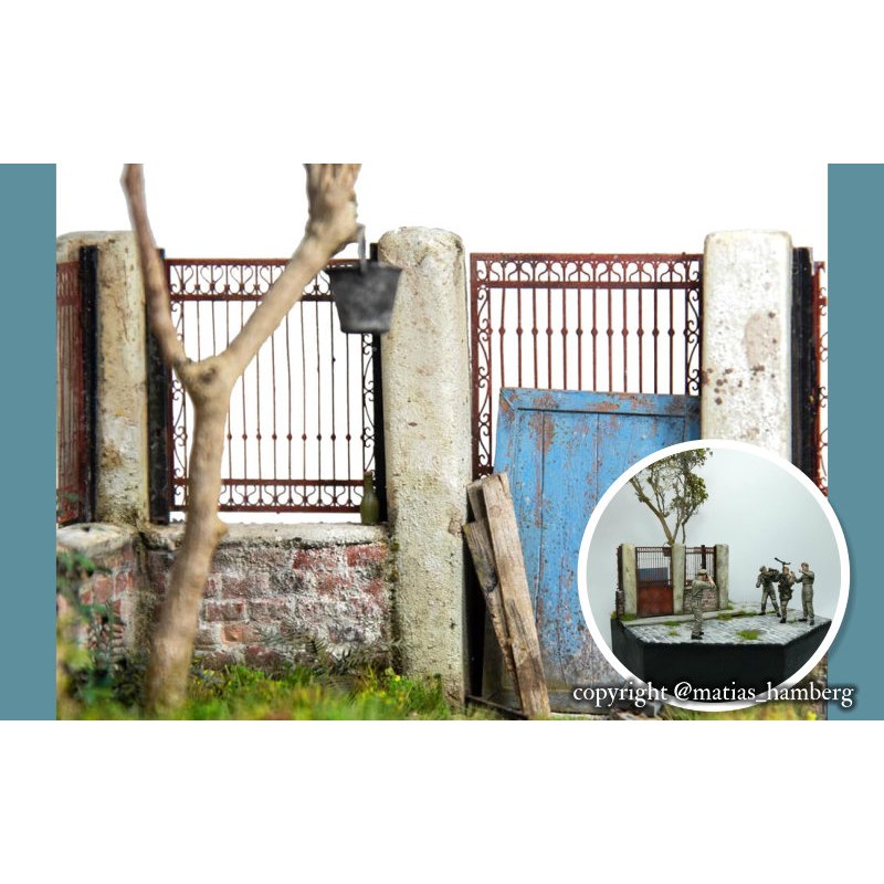 Matho Models Metal Fence Set B 1/35 35059 additional image 7