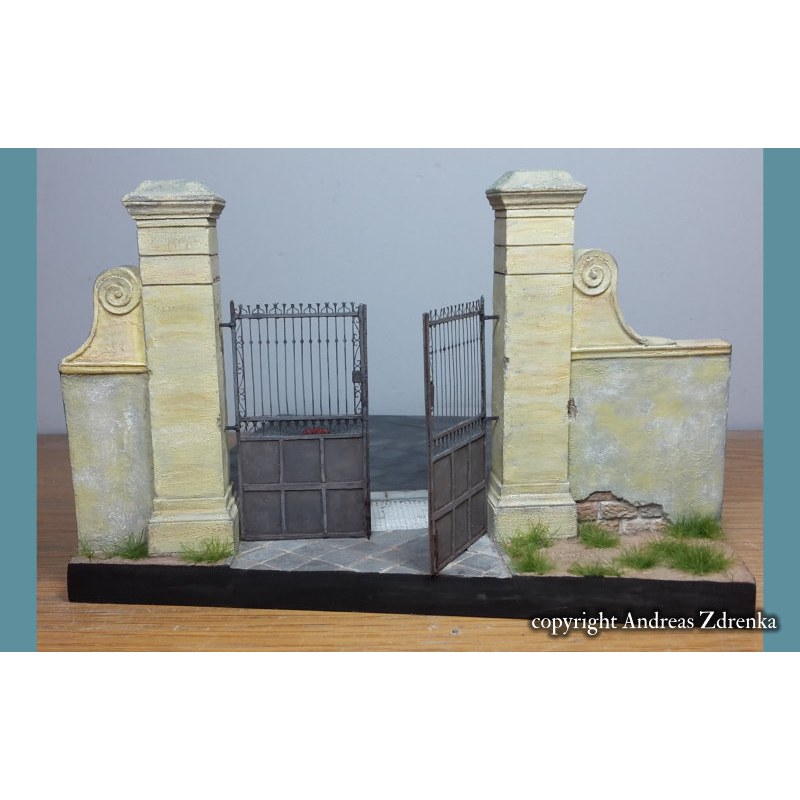 Matho Models Metal Fence Set B - Gate 1/35 35060 additional image 6