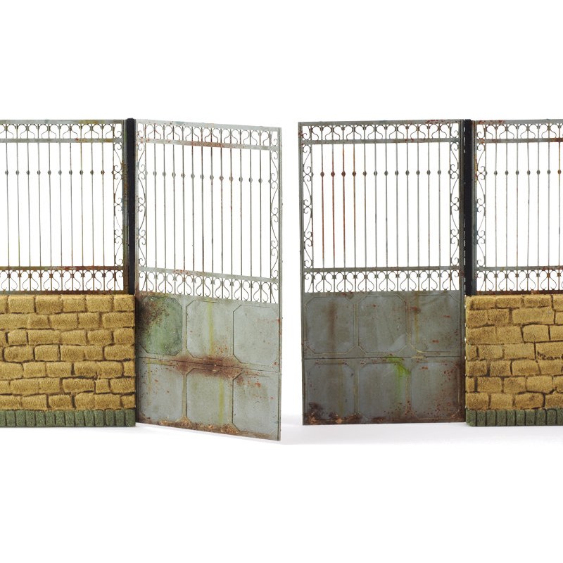 Matho Models Metal Fence Set B - Gate 1/35 35060