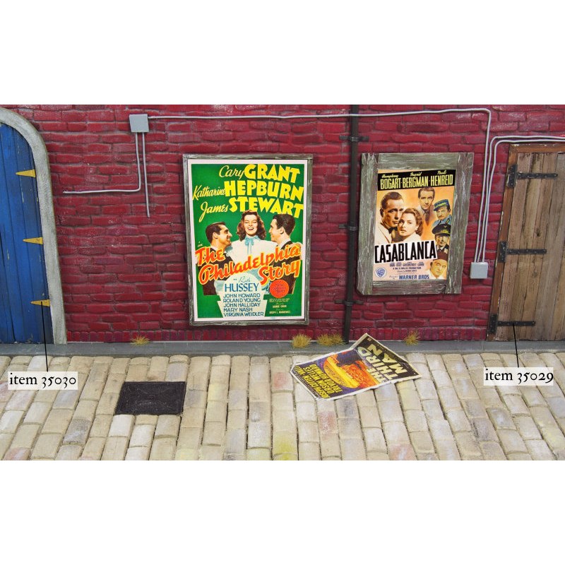Matho Models Movie Posters A - 1940s 1/35 35102 additional image 2
