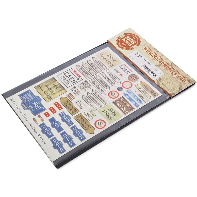 Matho Models Normandy Road Signs WWII 1/35 35001 additional image 4