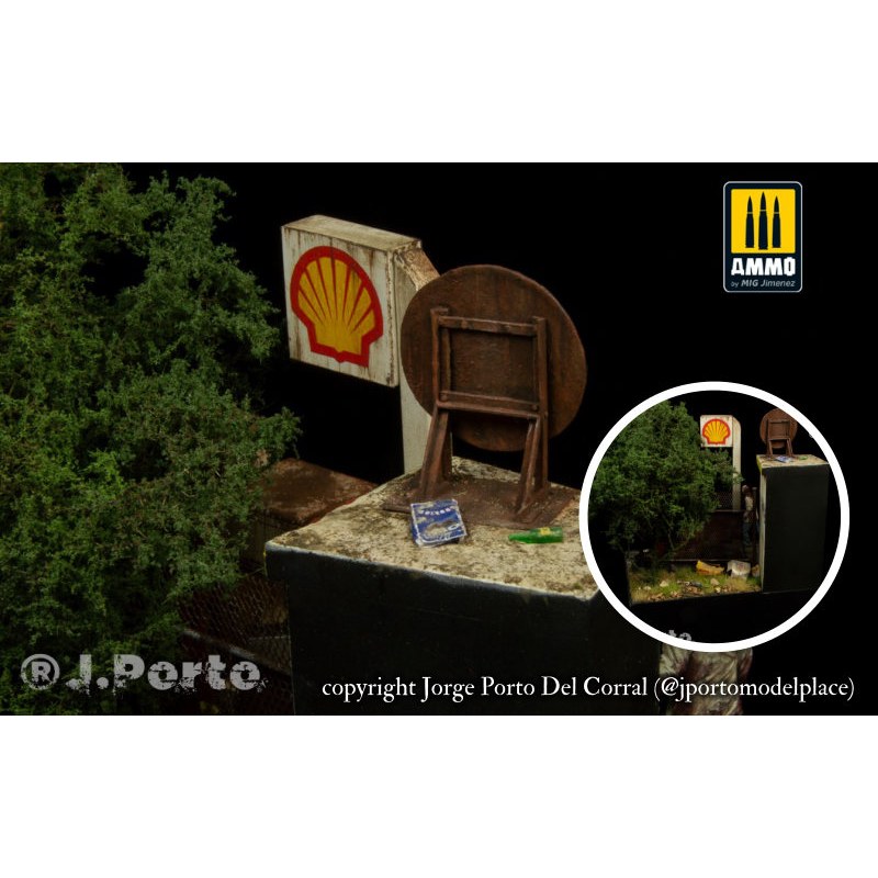 Matho Models Oil & Gas Station decals 1/35 35099 additional image 8