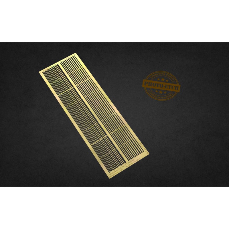 Matho Models PE Brass Strips A: 0.2 - 1mm (0.10mm thickness) 80043