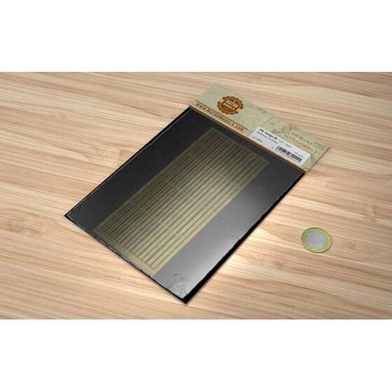 Matho Models PE Brass Strips B: 1.25 - 3mm (0.10mm thickness) 80044 additional image 2