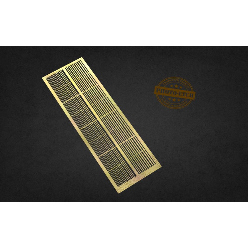 Matho Models PE Brass Strips C: 0.2 - 1mm (0.15mm thickness) 80045