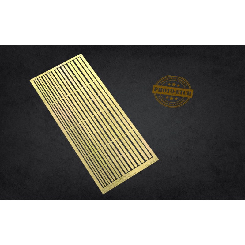 Matho Models PE Brass Strips D: 1.25 - 3mm (0.15mm thickness) 80046