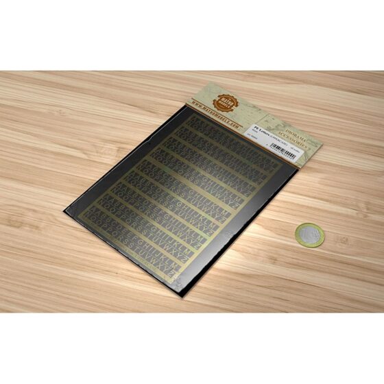 Matho Models PE Letters: 4mm (UPPERCASE) 80009 additional image 2