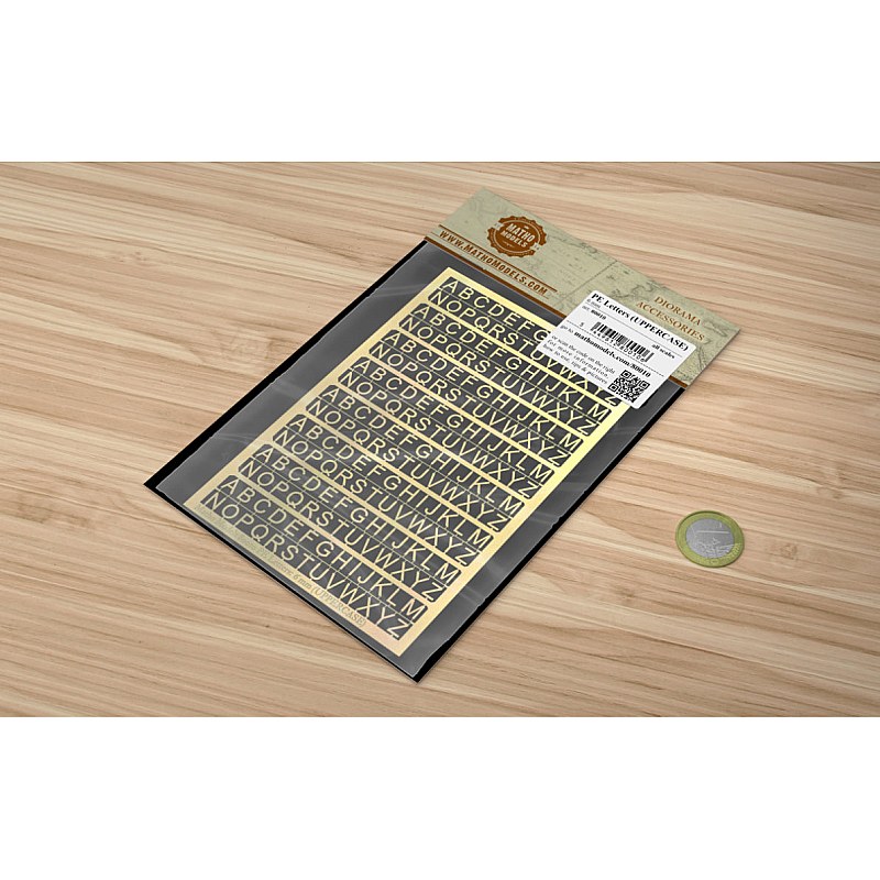 Matho Models PE Letters: 6mm (UPPERCASE) 80010 additional image 2