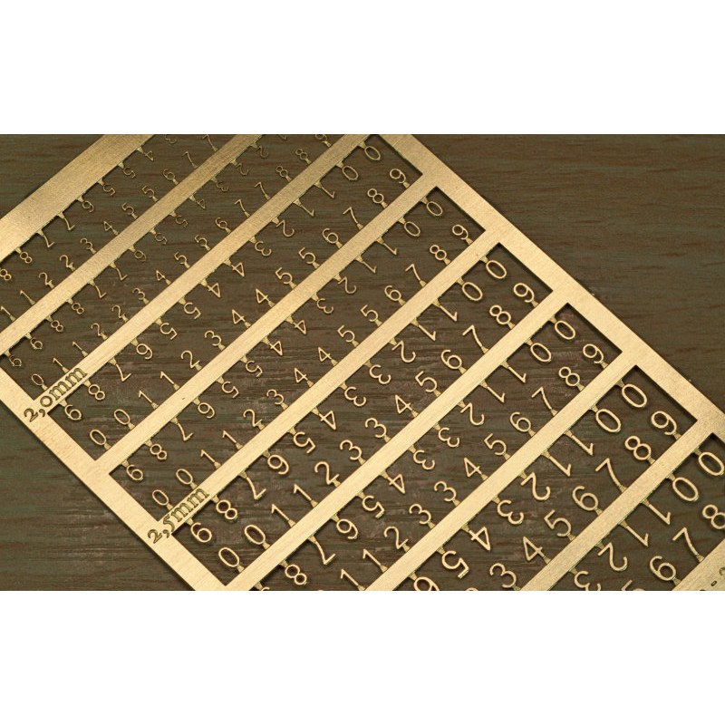 Matho Models PE Numbers: 1.5 - 2.0 - 2.5 - 3.0mm 80006 additional image 2