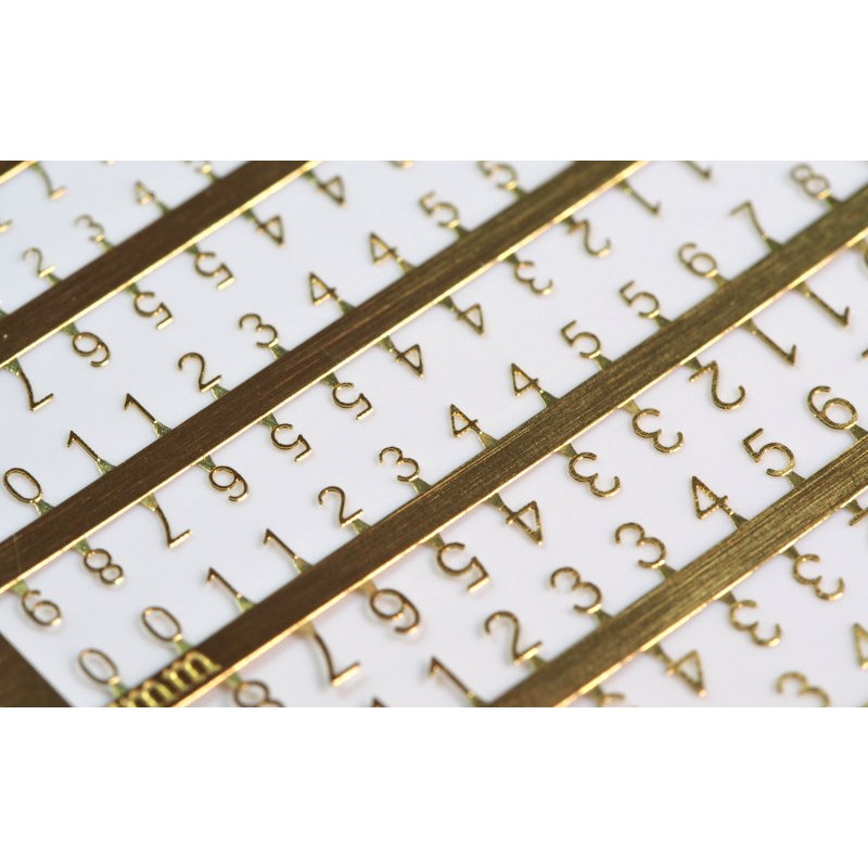 Matho Models PE Numbers: 1.5 - 2.0 - 2.5 - 3.0mm 80006