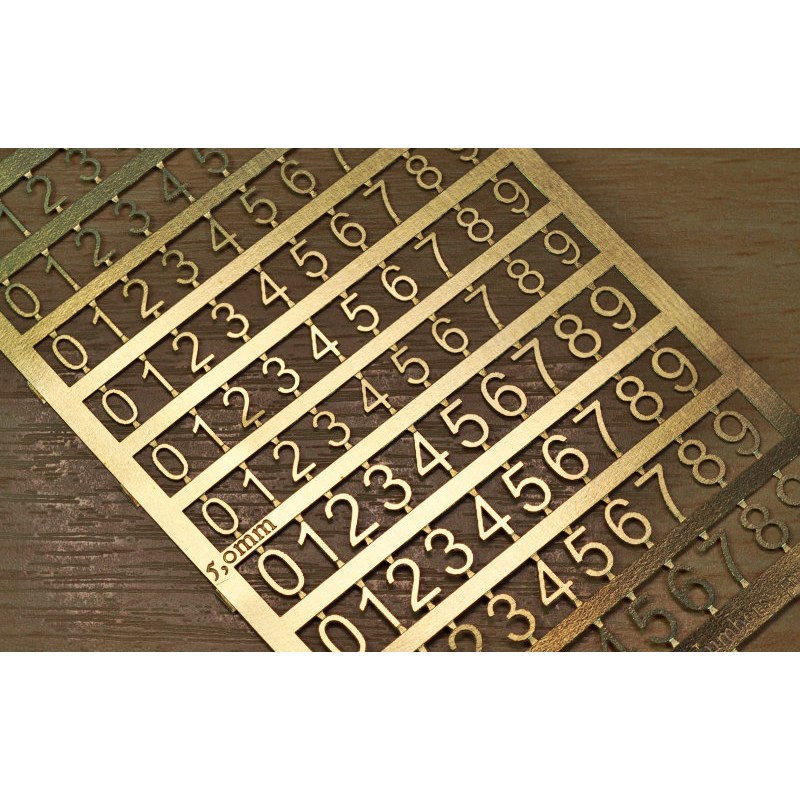 Matho Models PE Numbers: 4mm - 5mm 80007 additional image 4
