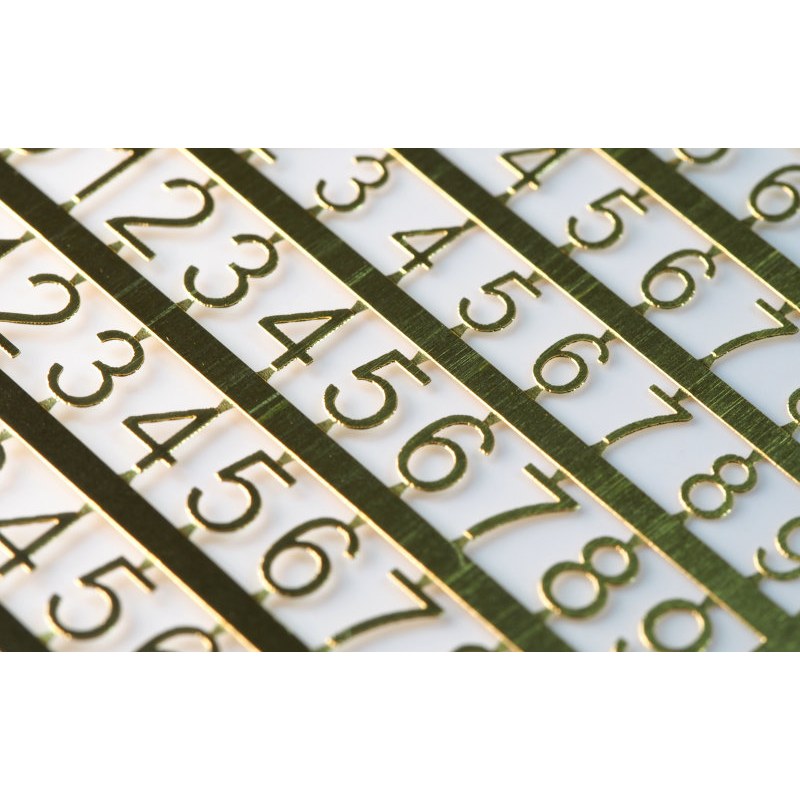 Matho Models PE Numbers: 4mm - 5mm 80007