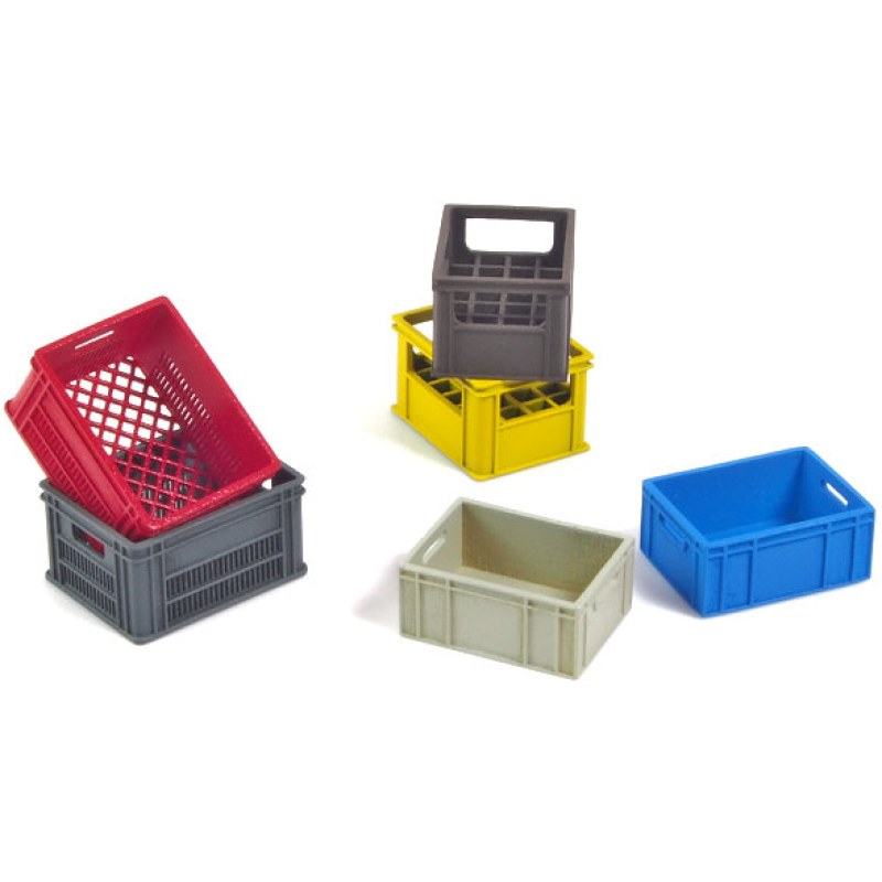 Matho Models Plastic Crates Set 1/35 35044