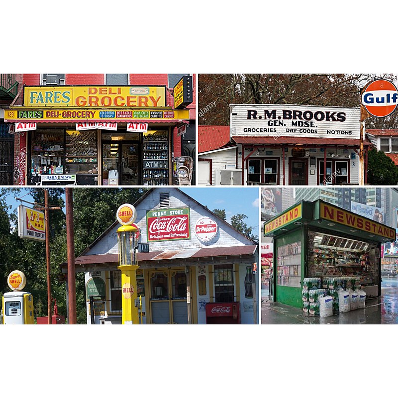 Matho Models Shop Front Signs C 1/35 35121 additional image 3