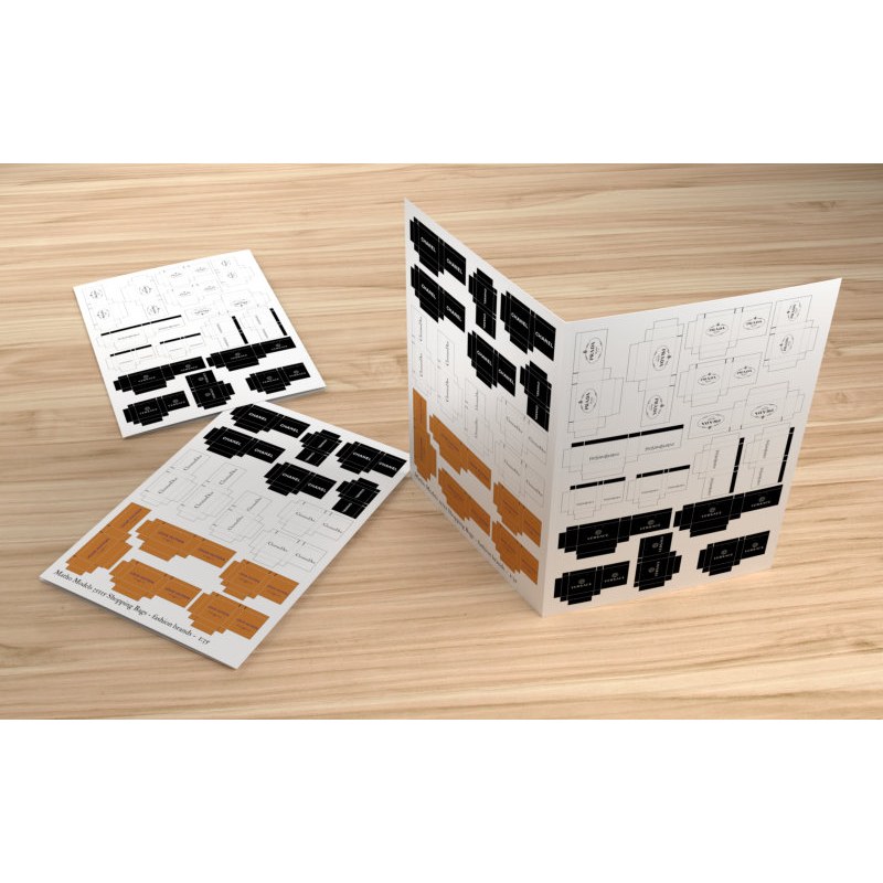 Matho Models Shopping Bags - fashion brands 1/35 35115 additional image 4