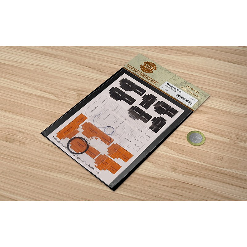 Matho Models Shopping Bags - fashion brands 1/35 35115 additional image 6