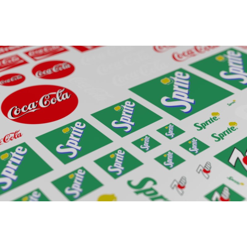 Matho Models Soft Drink Logos A - modern 80020 additional image 3