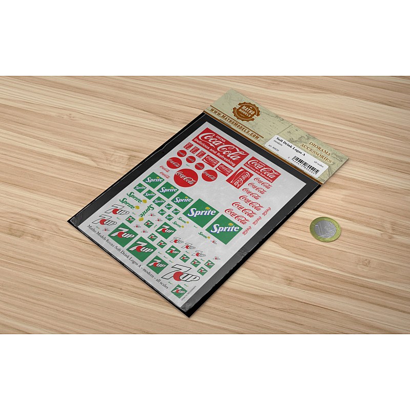 Matho Models Soft Drink Logos A - modern 80020 additional image 4