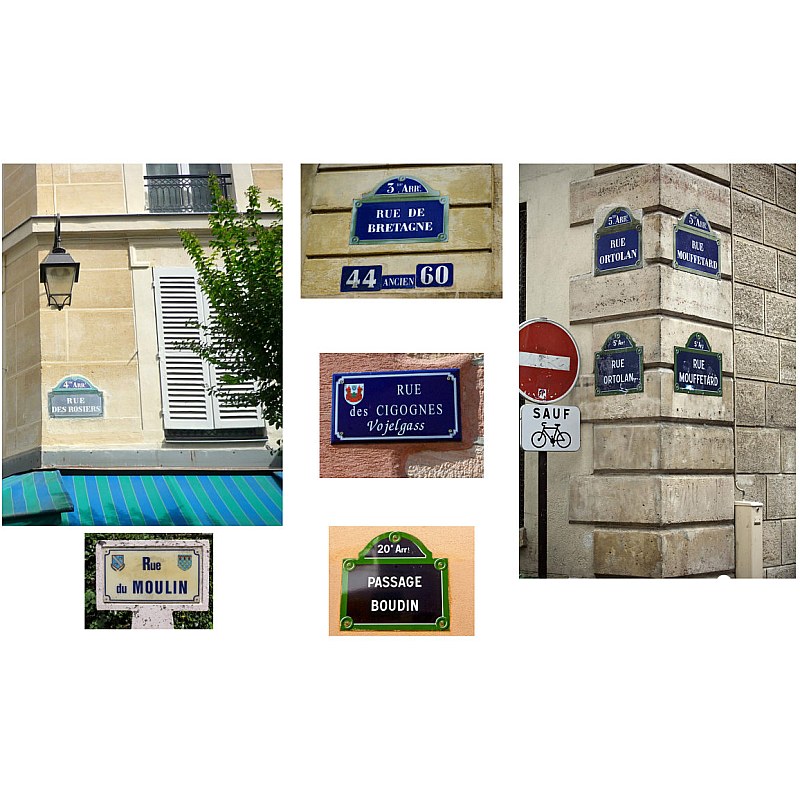 Matho Models Street Name Signs A - French 1/35 35123 additional image 5
