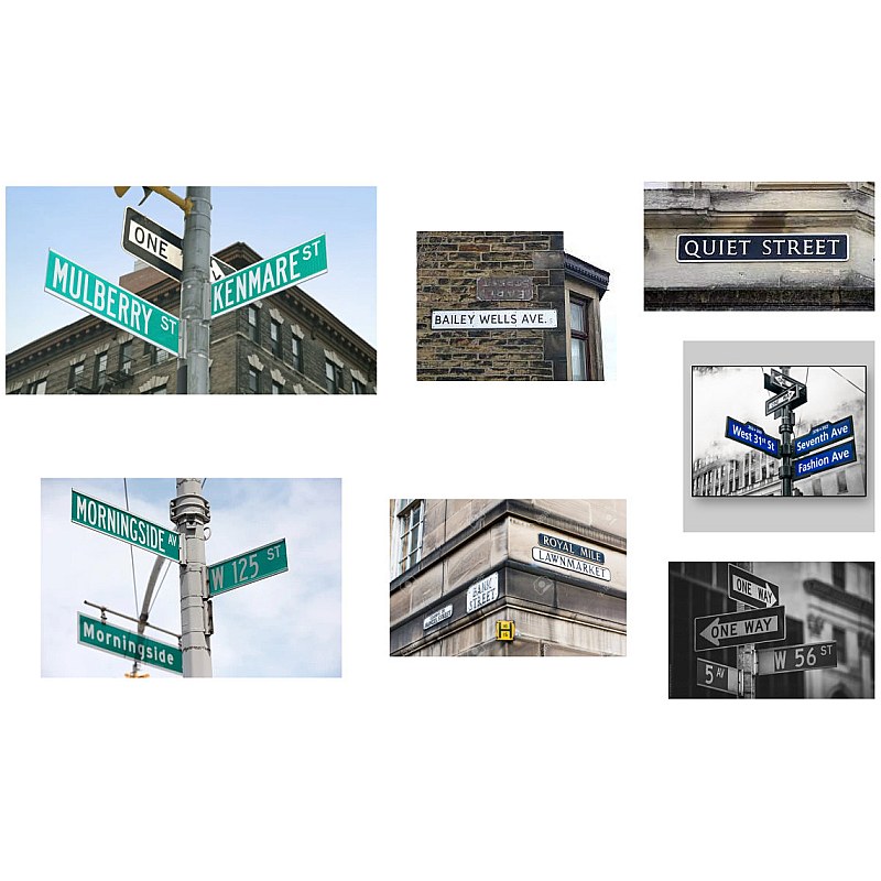 Matho Models Street Name Signs - BIG SET 1/35 35128 additional image 10