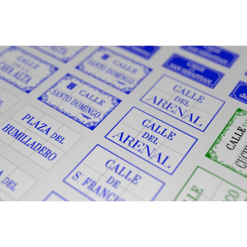 Matho Models Street Name Signs D - Spanish 1/35 35126 additional image 4