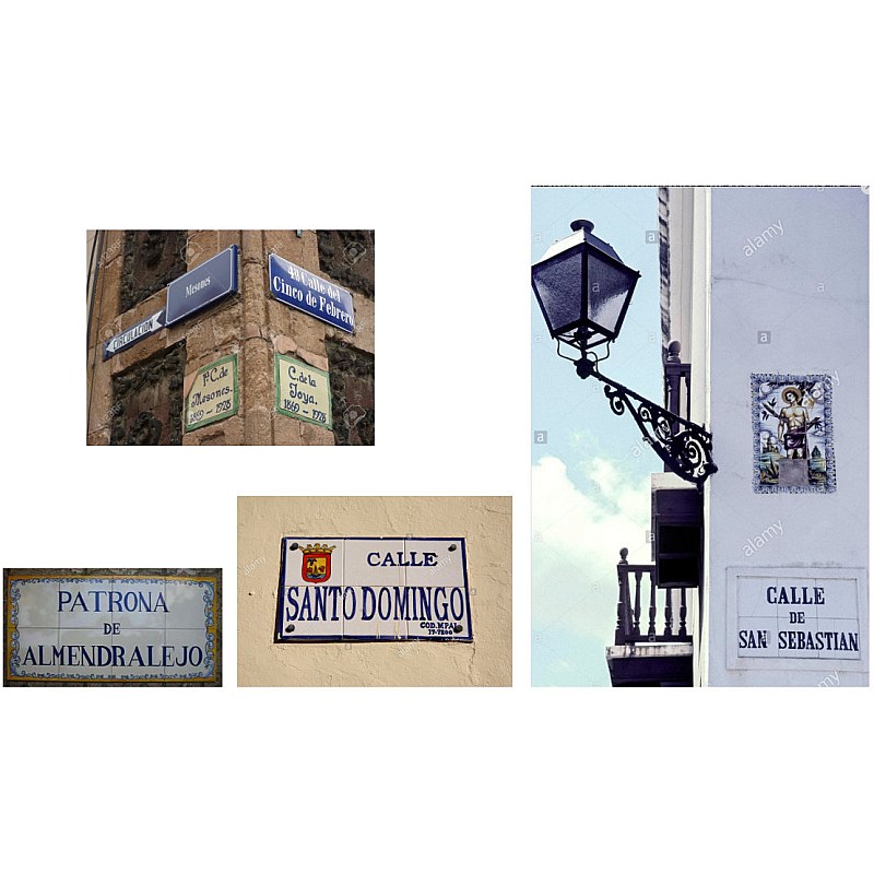 Matho Models Street Name Signs D - Spanish 1/35 35126 additional image 5