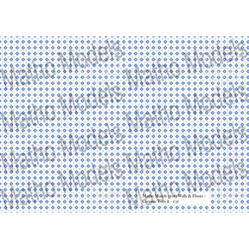 Matho Models Walls & Floors - Ceramic Tiles A 1/35 35063 additional image 2