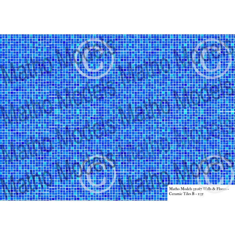 Matho Models Walls & Floors - Ceramic Tiles B 1/35 35067 additional image 2