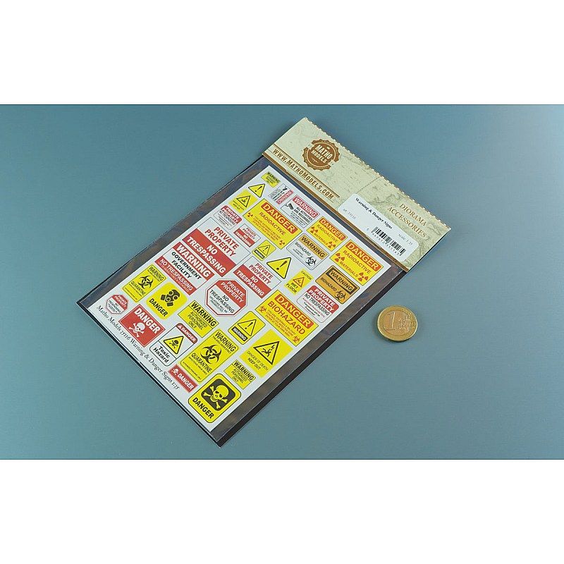 Matho Models Warning & Danger Signs 1/35 35116 additional image 2