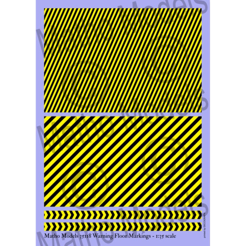 Matho Models Warning Floor Markings 1/35 35118 additional image 4