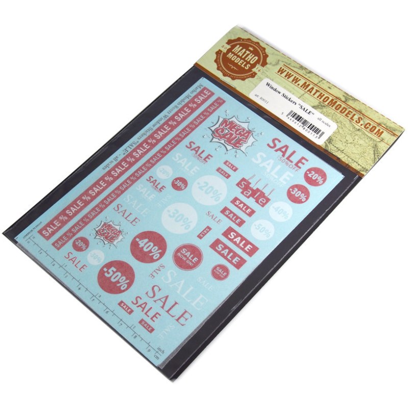 Matho Models Window Stickers "SALE" 80011 additional image 6