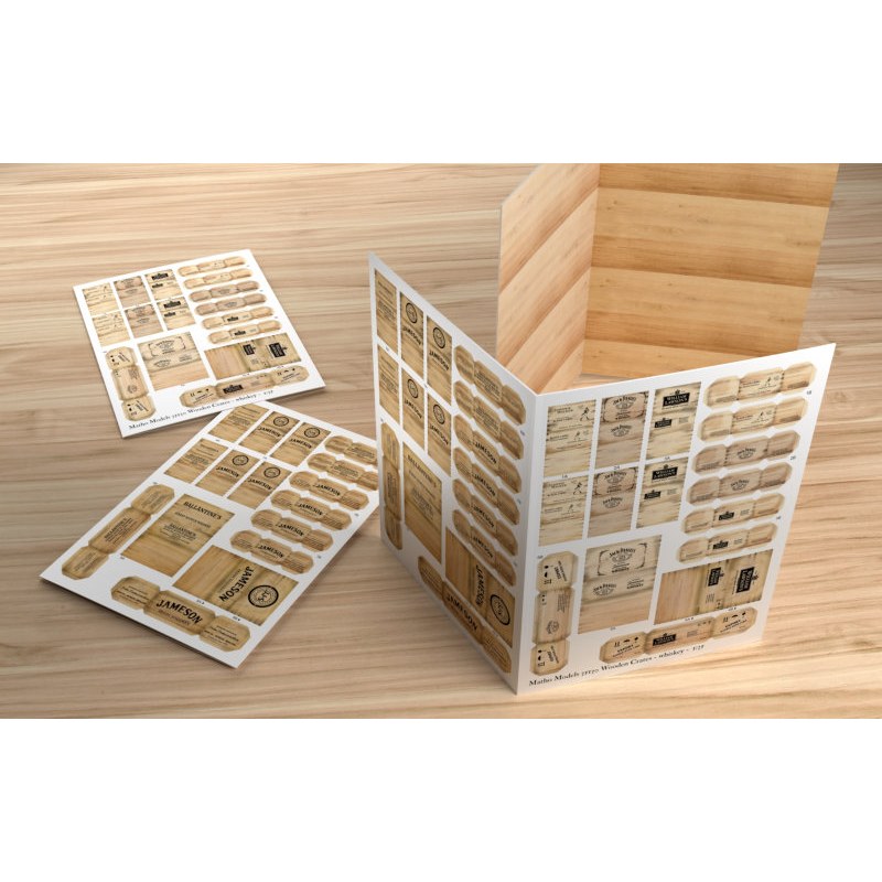 Matho Models Wooden Crates: whiskey 1/35 35130 additional image 4