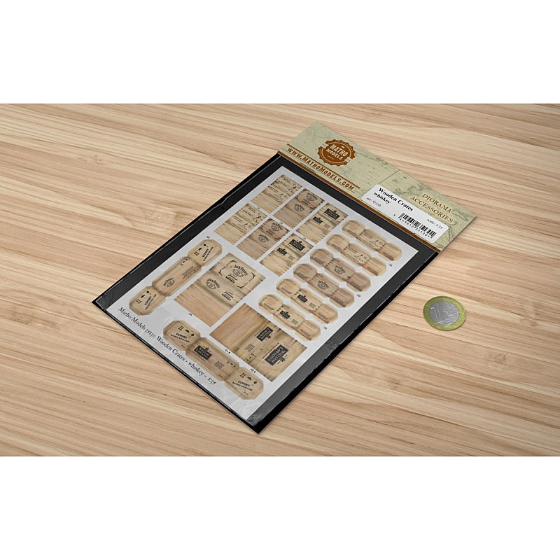 Matho Models Wooden Crates: whiskey 1/35 35130 additional image 5