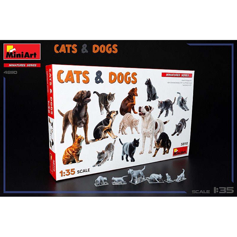 Miniart Cats and Dogs 1/35 38110 additional image 2